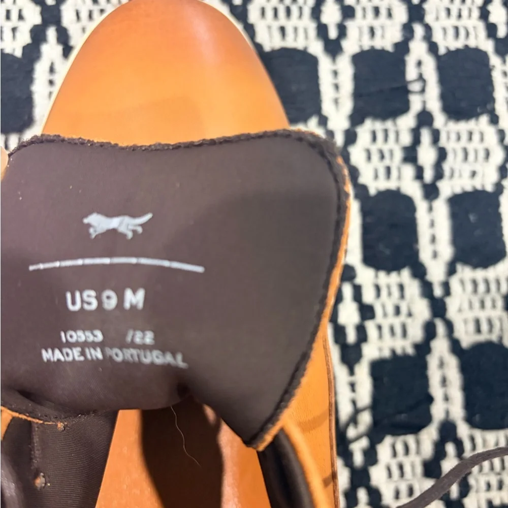 Wolf & Shepherd Leather Oxford Sneakers - Picture 6 of 7